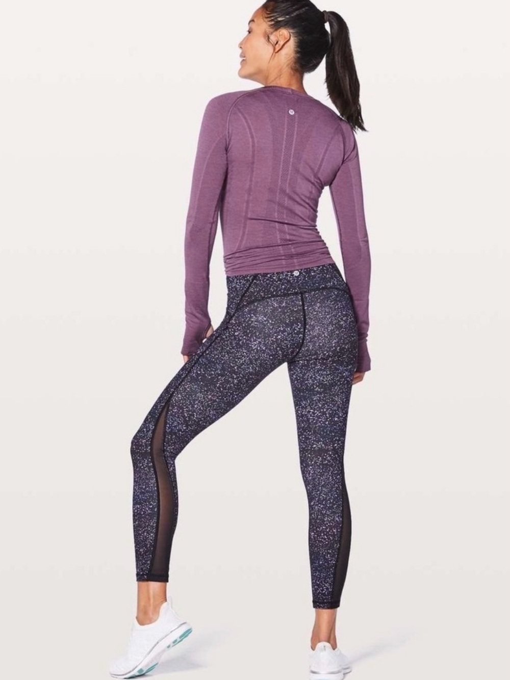 Lululemon Train Times 7/8 Pant 25" Crystalline Multi / Black